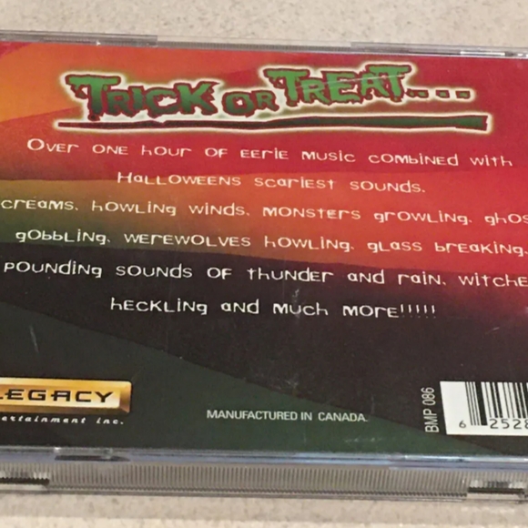 Unforgettable eerie Spirit with the Trick or Treat Halloween CD 1 hour. - Picture 2 of 6